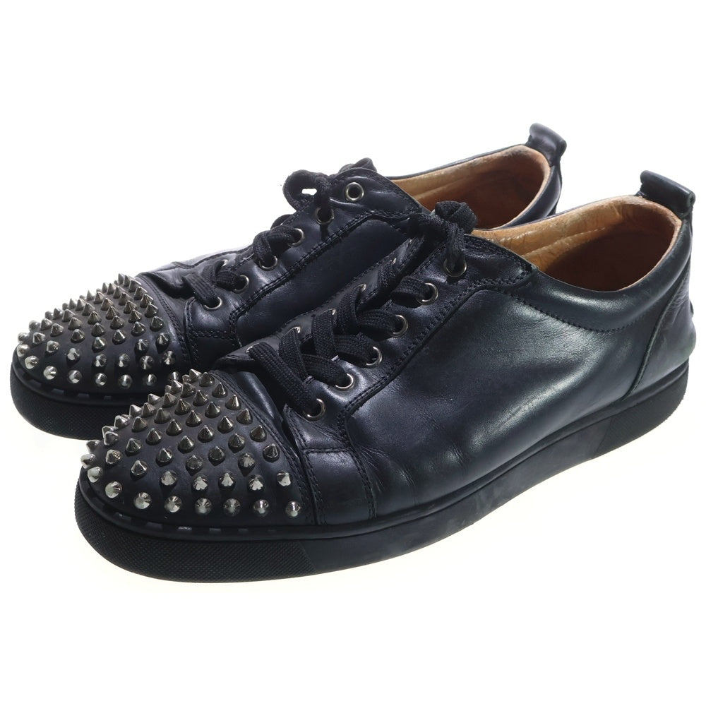 CHRISTIAN LOUBOUTIN(クリスチャンルブタン) Louis Junior Spike ルイジュニアスパイク レザー ローカットスニーカーシューズ ブラック
