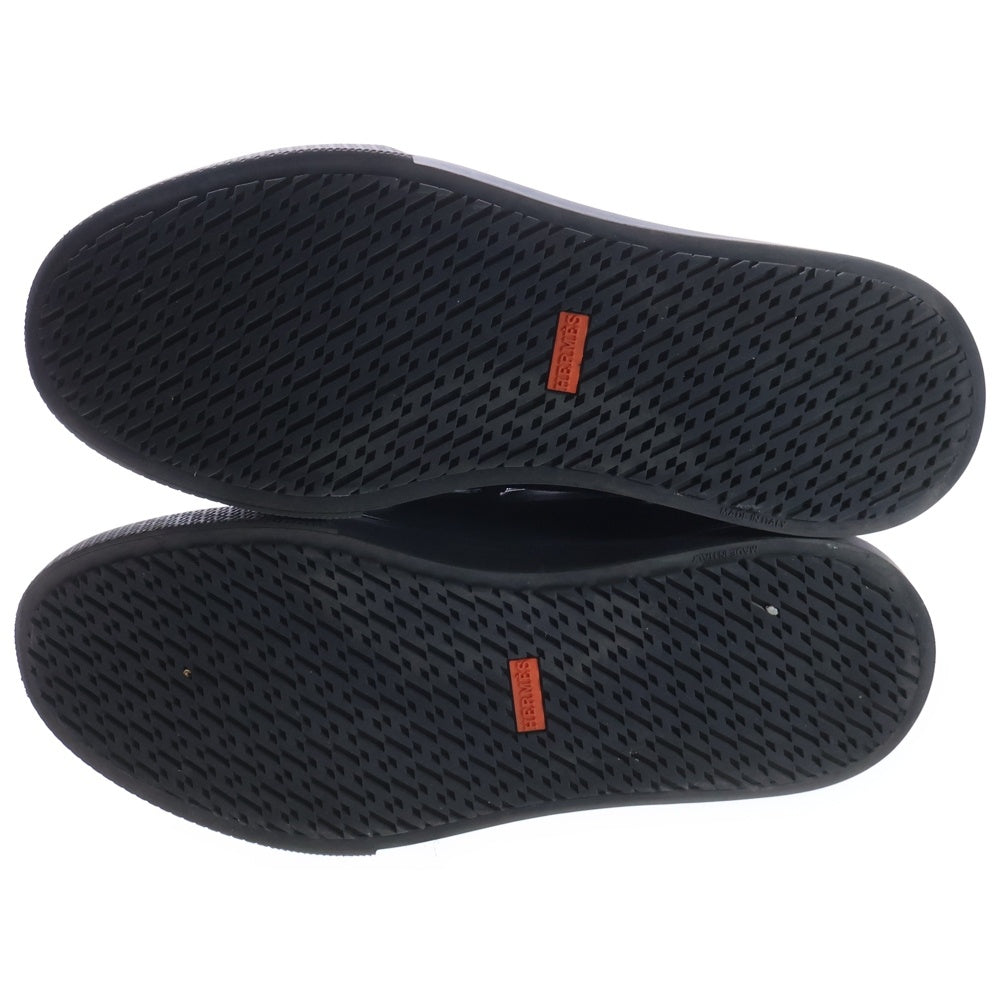 HERMES(エルメス) Ike Slip on イケ スリッポン レザーローカット ローファー ブラック