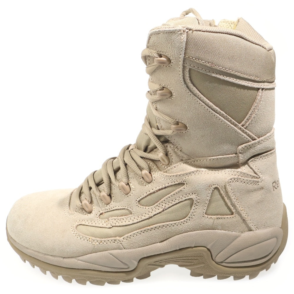 値下げ❗️ Reebok ミリタリーブーツ ハイカット(美品) Reebok(リーボック) Military Boots ミリタリー ブーツ ブラウン