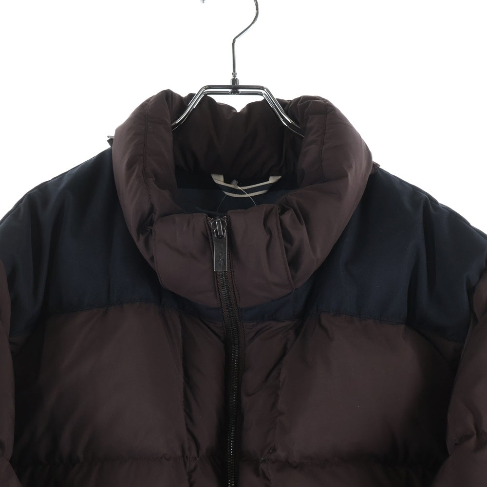 PYRENEX(ピレネックス) ×PYRENEX ピレネックス サイドロゴパッチ 中綿ダウンジャケット ブラウン HMQ055