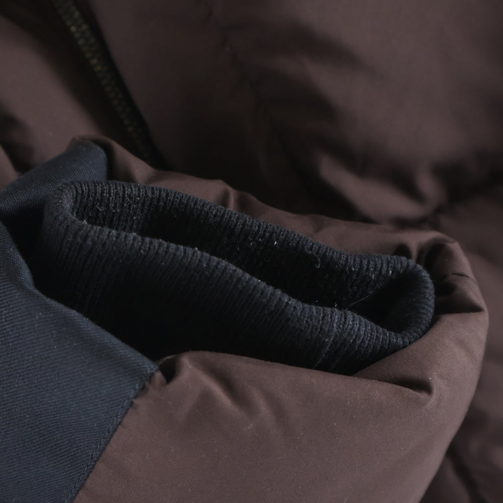PYRENEX(ピレネックス) ×PYRENEX ピレネックス サイドロゴパッチ 中綿ダウンジャケット ブラウン HMQ055