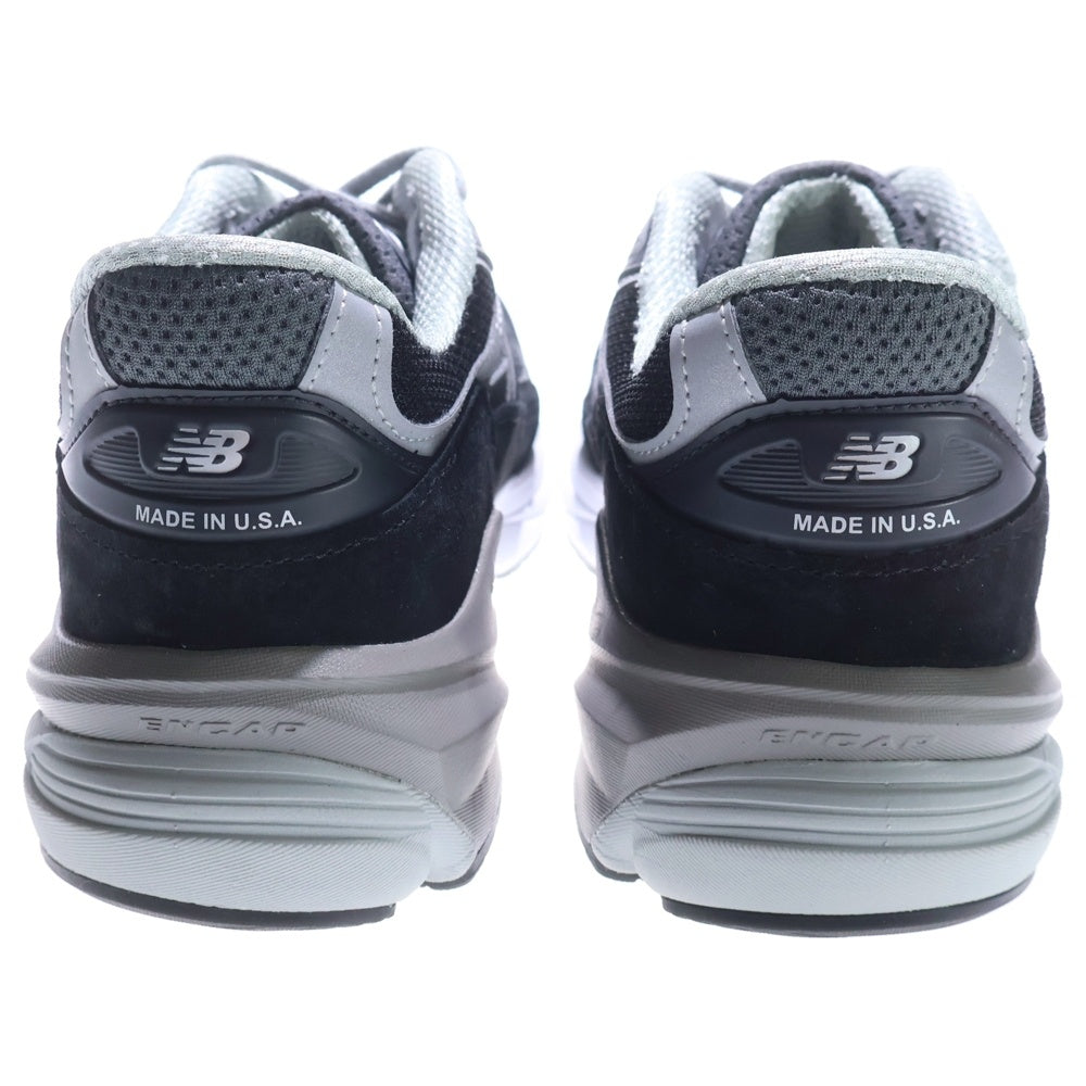 New Balance(ニューバランス) M990BK6 スエードメッシュ ローカットスニーカー ブラック US8/26cm