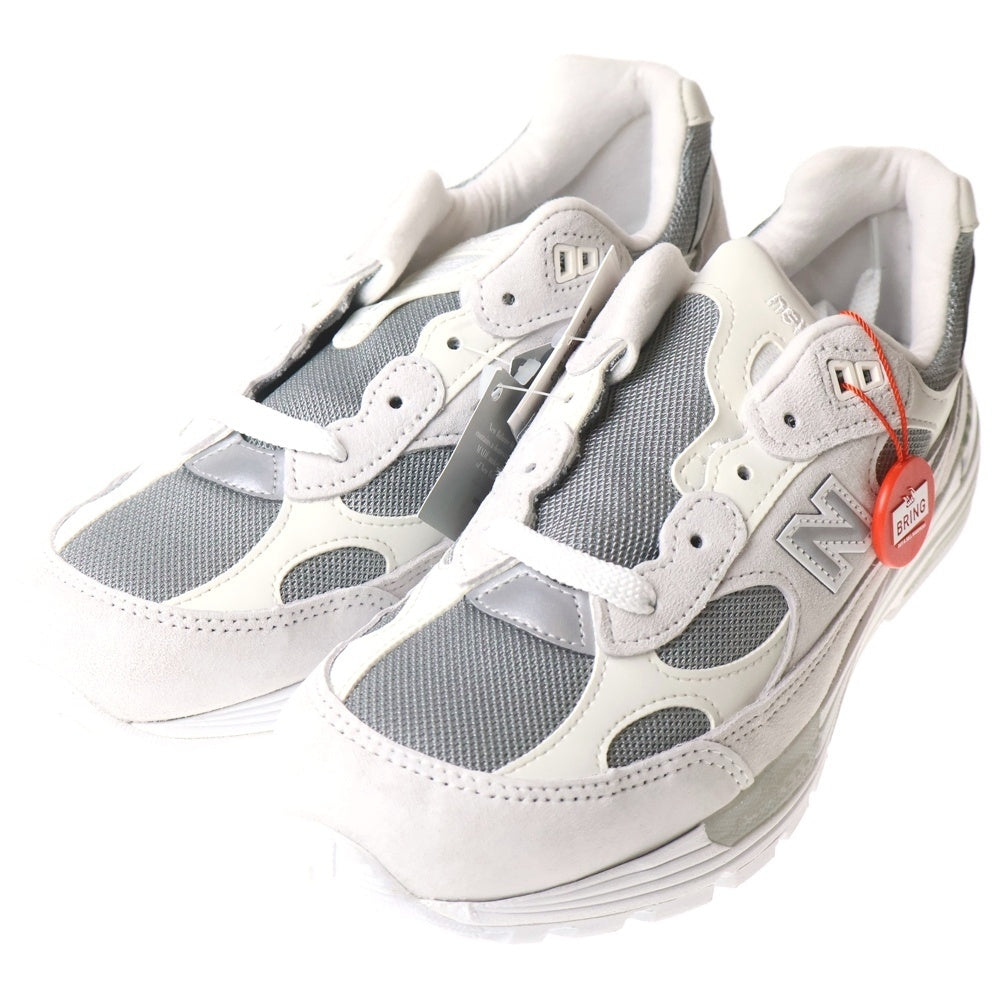 New Balance(ニューバランス) U992NC スエードメッシュ ローカットスニーカー ホワイト/グレー US8.5/26.5cm