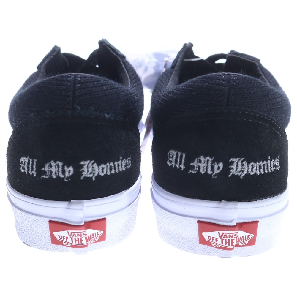 VANS(ヴァンズ) ×ALLMYHOMIES OLD SKOOL オールマイホーミーズ オールドスクール ローカットスニーカー ブラック US8/26cm 671638-0002