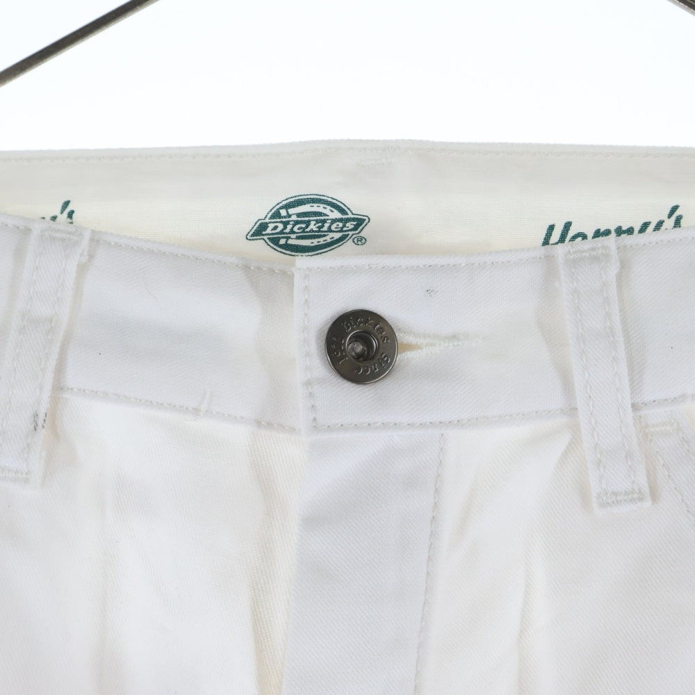 Dickies(ディッキーズ) ×Henrys PIZZA ヘンリーズピザ ダブルニー ワークパンツ ホワイト 4222-4991