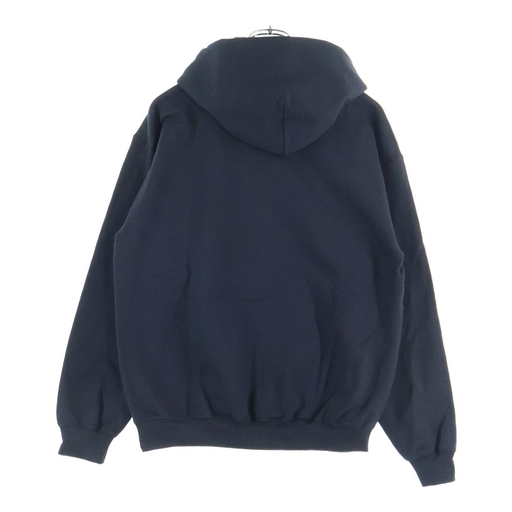 VANS(ヴァンズ) ×ALLMYHOMIES REFLECTIVE HOODIE オールマイホーミーズ リフレクティブロゴ プルオーバーパーカー スウェットフーディ ブラック 125K1035353