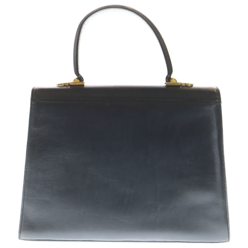 Salvatore Ferragamo(サルヴァトーレ フェラガモ) ガンチーニ レザー ハンドバッグ ブラック BA21 2181 レディース