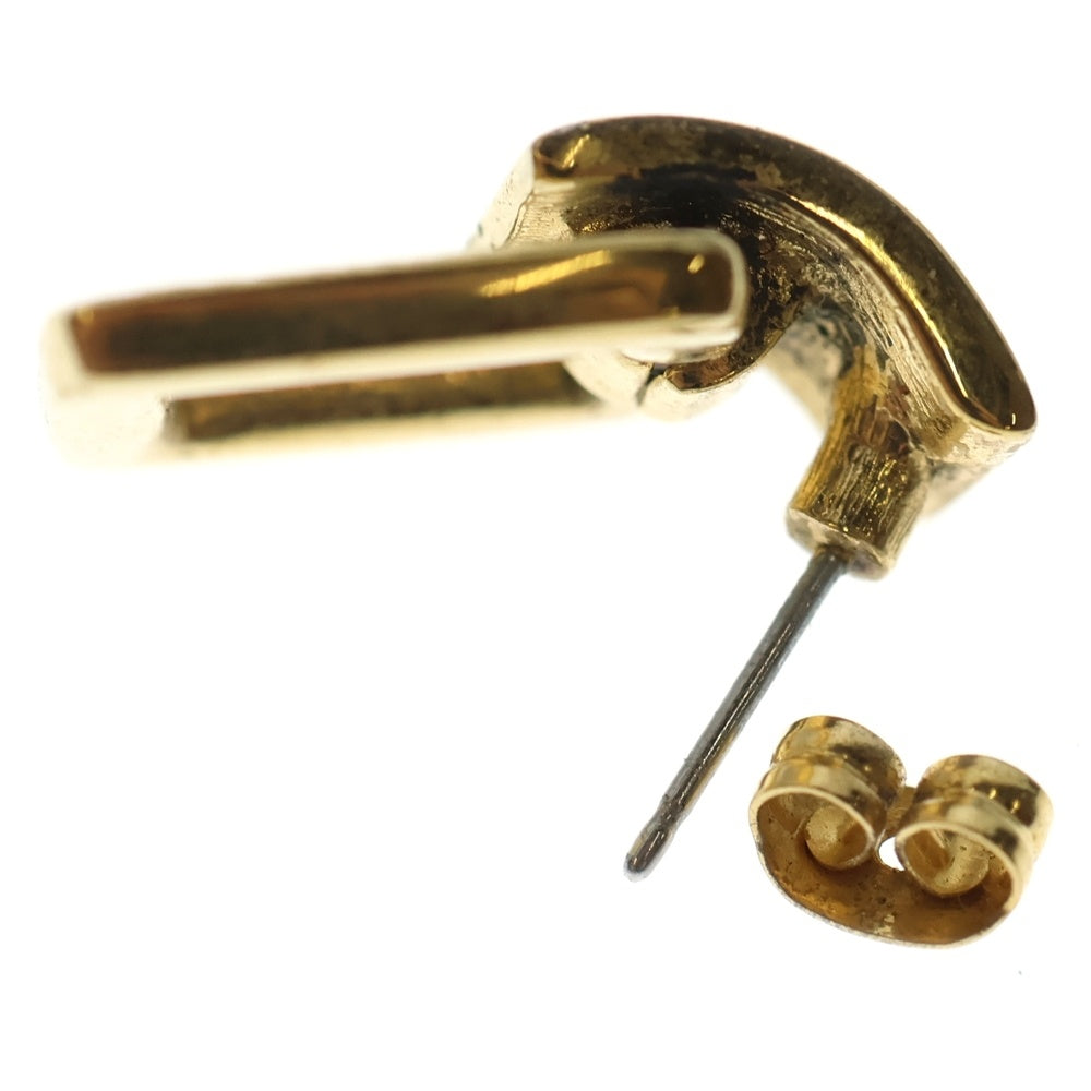 GIVENCHY(ジバンシィ) 両耳用 スクエア イヤリング ピアス ゴールド レディース