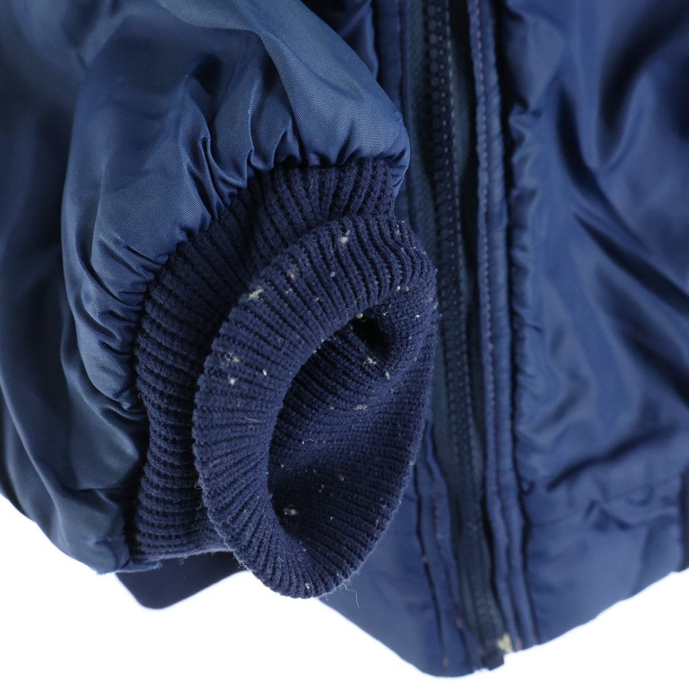 PATAGONIA(パタゴニア) 80S VINTAGE NYLON BOMBER JACKET デカタグ ライナーフリース ナイロン ボンバージャケット ブルー