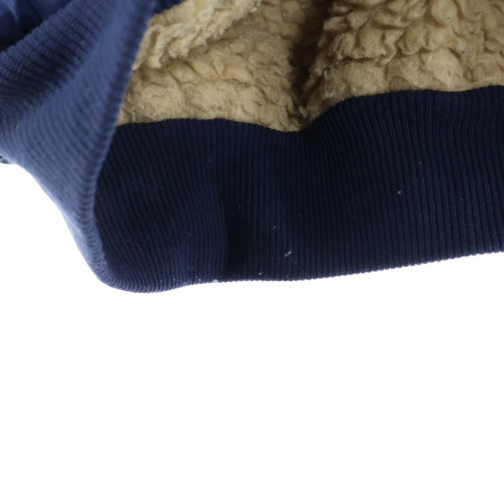 PATAGONIA(パタゴニア) 80S VINTAGE NYLON BOMBER JACKET デカタグ ライナーフリース ナイロン ボンバージャケット ブルー