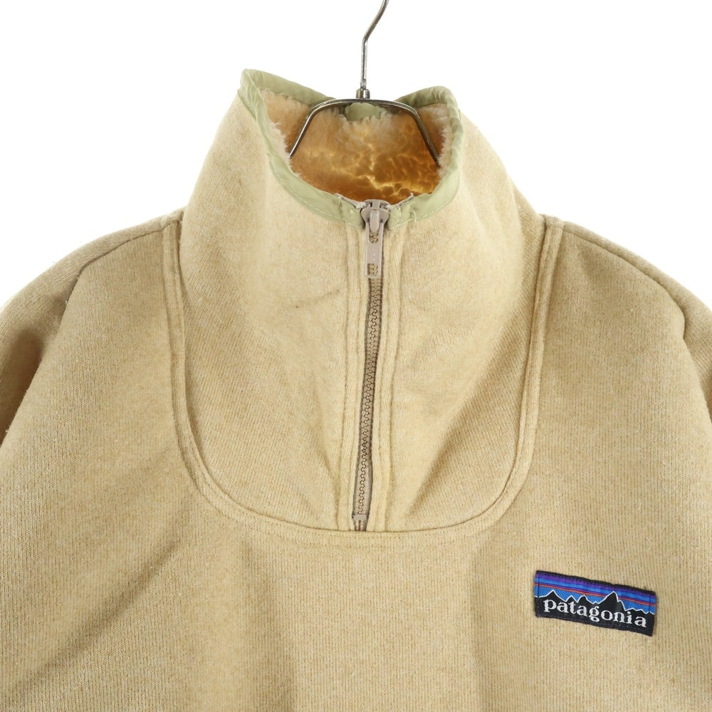 PATAGONIA(パタゴニア) 80S VINTAGE PILE JACKET ヴィンテージ フリース パイル ハーフジップ プルオーバージャケット ベージュ