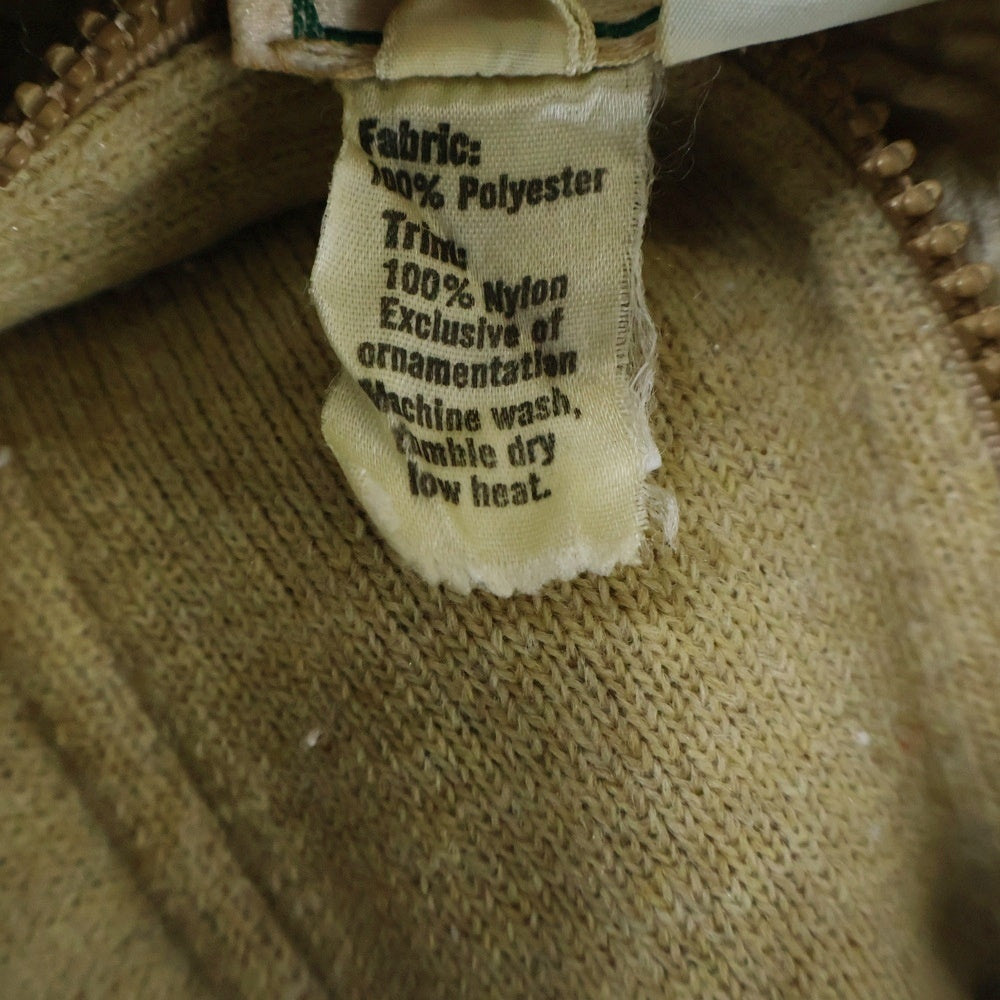 PATAGONIA(パタゴニア) 70S ×L.L.Bean VINTAGE FULL-ZIP PILE JACKET ヴィンテージ エルエルビーン ジップアップ フリース パイルジャケット ベージュ