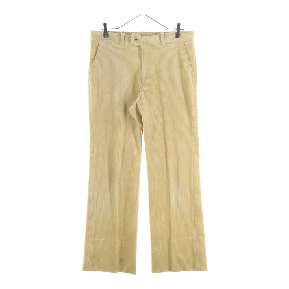 adidas(アディダス) 60-70S VINTAGE ヴィンテージ コーデュロイ トラックパンツ ベージュ