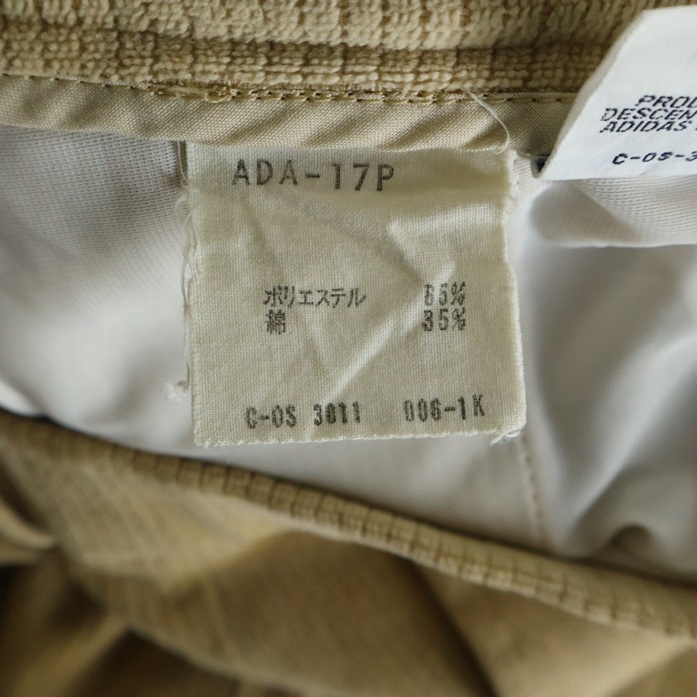 adidas(アディダス) 60-70S VINTAGE ヴィンテージ コーデュロイ トラックパンツ ベージュ