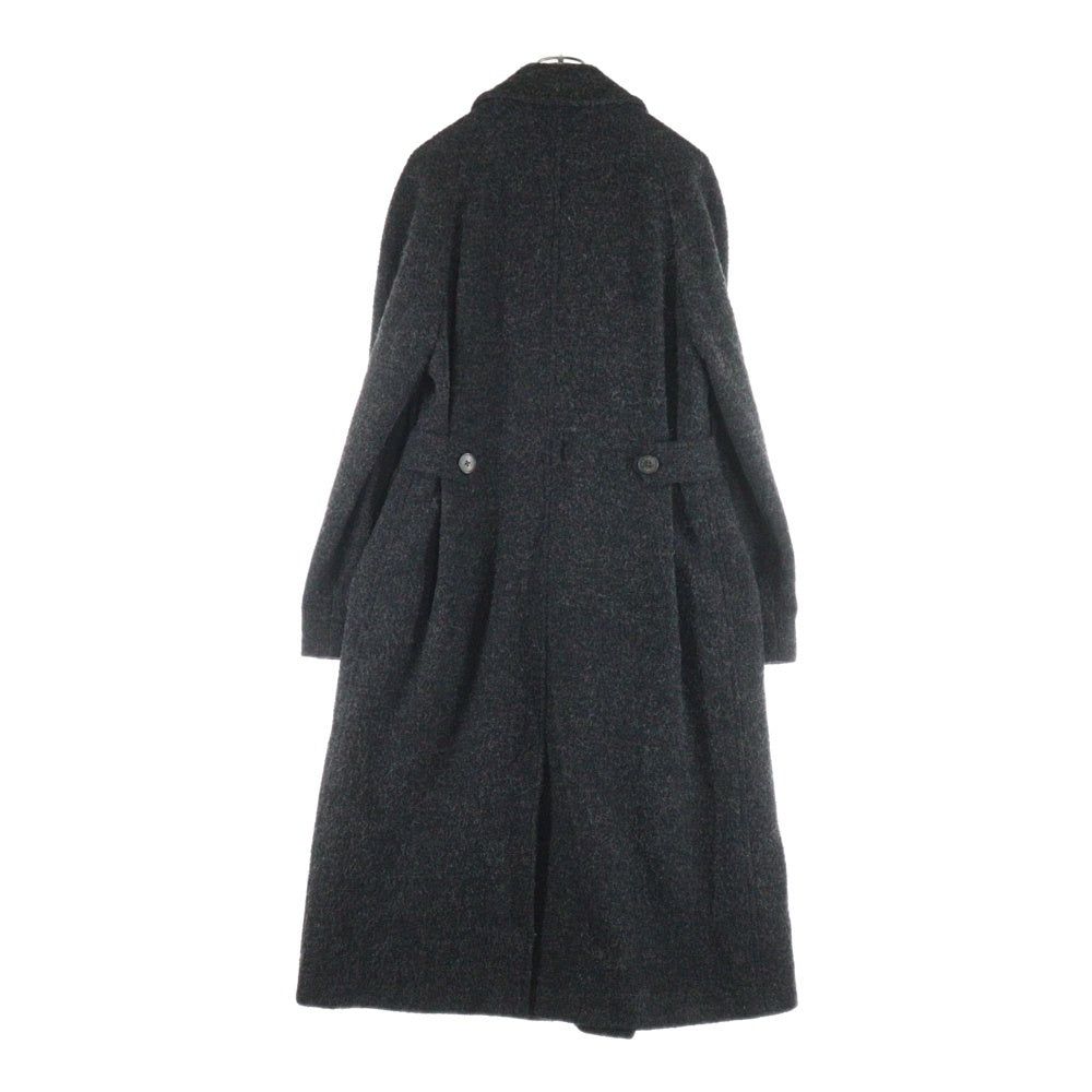 HERMES(エルメス) VINTAGE ウール トレンチコート グレー