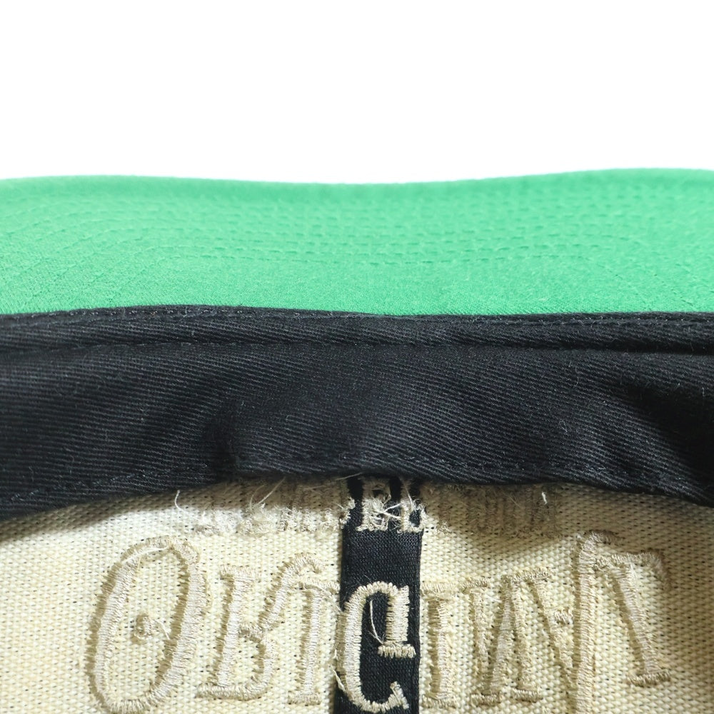 TENDERLOIN(テンダーロイン) ロゴ刺繍 ベースボールキャップ 帽子 ブラック