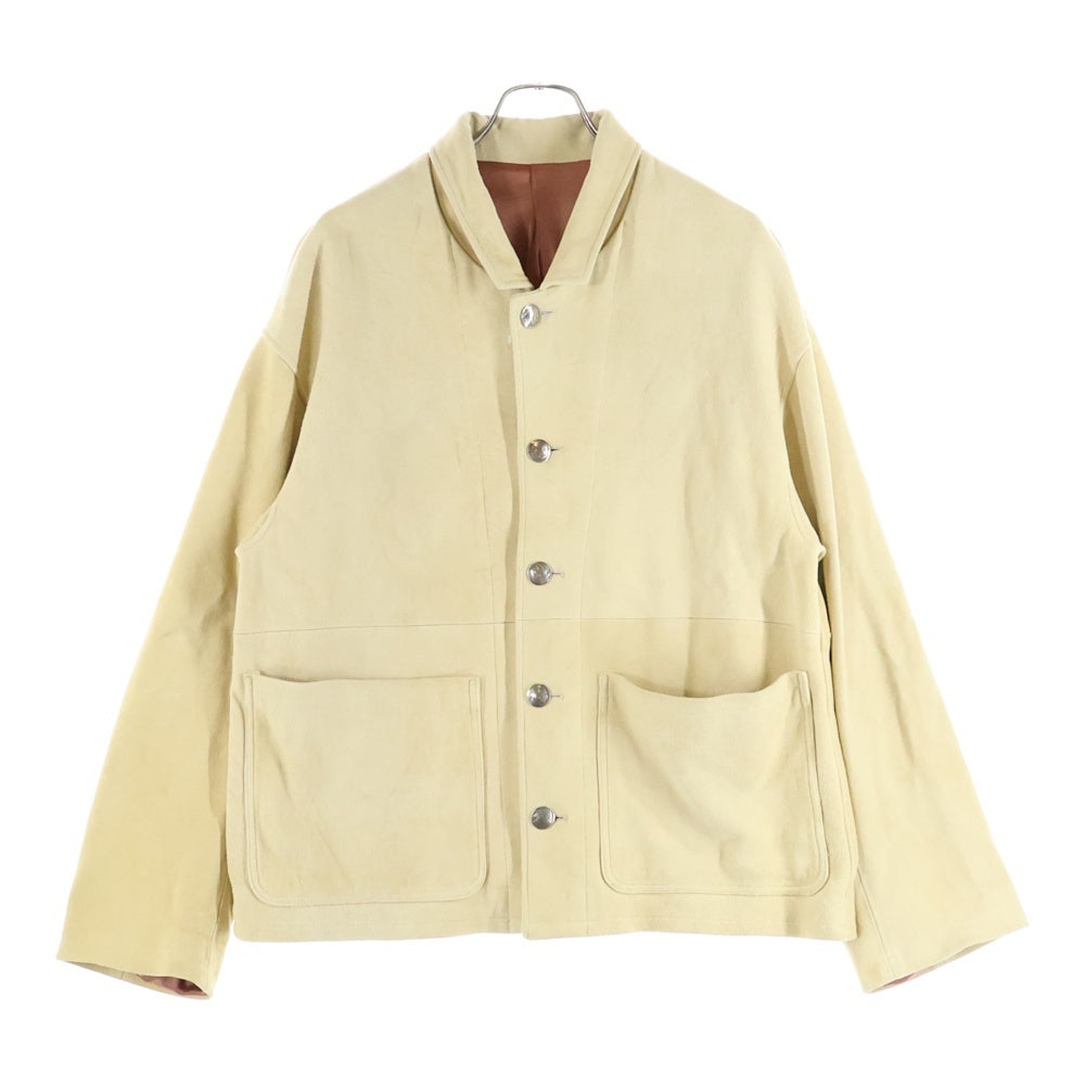 VISVIM(ヴィスヴィム) SOWER JKT ディアスキン スエード レザージャケット ベージュ 0122105013027