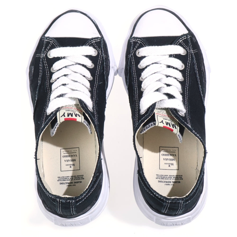 MAISON MIHARAYASUHIRO(メゾンミハラヤスヒロ) PETERSON ピーターソン オリジナルソール ローカットスニーカー ブラック A01FW702