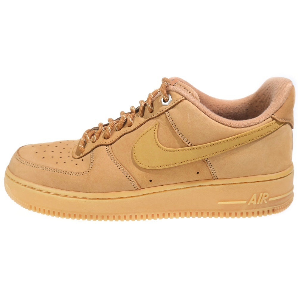 NIKE(ナイキ) AIR FORCE 1 '07 WB FLAX WHEAT-GUM エアフォース1 フラックス ウィート ローカットスニーカー ブラウン US9.5/27.5cm CJ9179-200