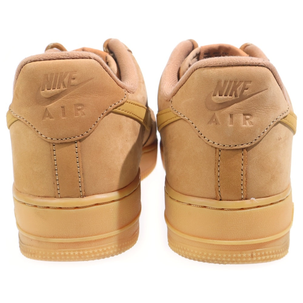 NIKE(ナイキ) AIR FORCE 1 '07 WB FLAX WHEAT-GUM エアフォース1 フラックス ウィート ローカットスニーカー ブラウン US9.5/27.5cm CJ9179-200