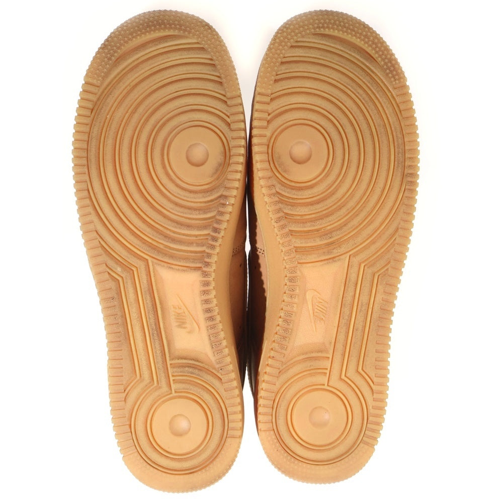 NIKE(ナイキ) AIR FORCE 1 '07 WB FLAX WHEAT-GUM エアフォース1 フラックス ウィート ローカットスニーカー ブラウン US9.5/27.5cm CJ9179-200