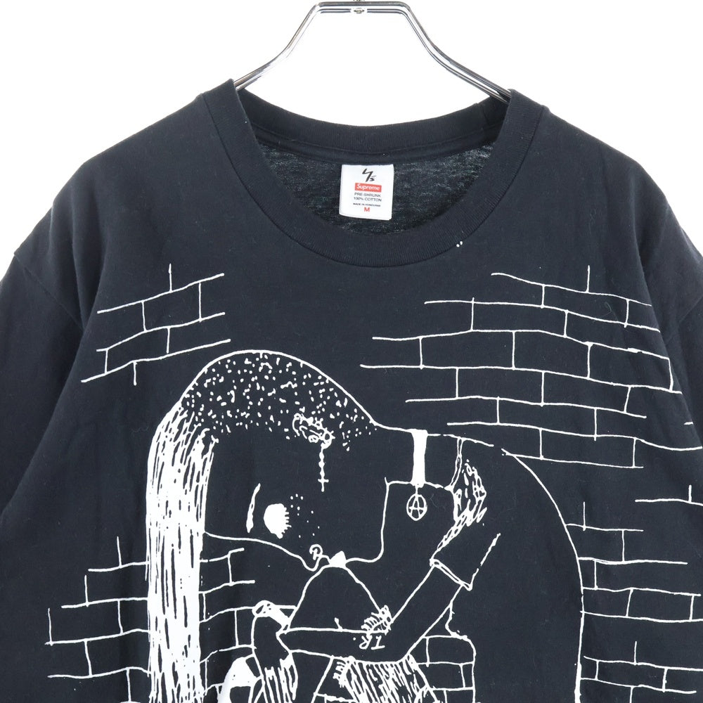 SUPREME(シュプリーム) 25AW ×Y's Yohji Yamamoto Thinker Tee ワイズ ヨウジヤマモト シンカー フロントプリント クルーネック 半袖Tシャツ カットソー ブラック