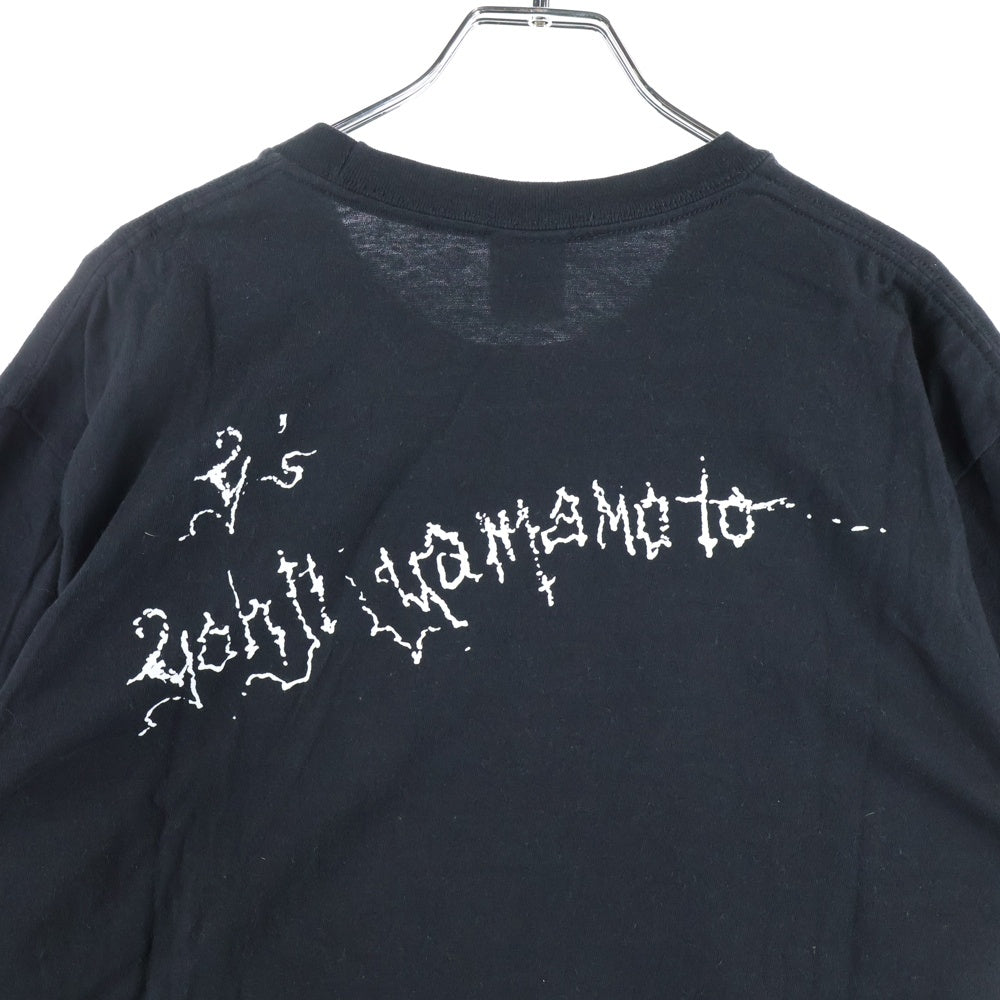 SUPREME(シュプリーム) 25AW ×Y's Yohji Yamamoto Thinker Tee ワイズ ヨウジヤマモト シンカー フロントプリント クルーネック 半袖Tシャツ カットソー ブラック