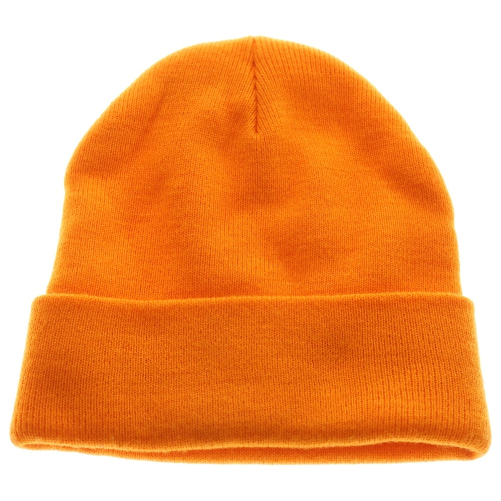 SUPREME(シュプリーム) 23SS Motion Logo Beanie モーションロゴ刺繍 ビーニー ニット帽 帽子 オレンジ レディース
