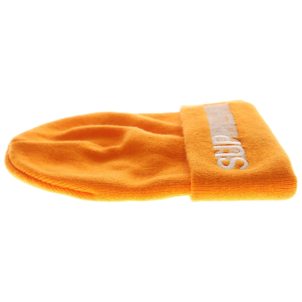 SUPREME(シュプリーム) 23SS Motion Logo Beanie モーションロゴ刺繍 ビーニー ニット帽 帽子 オレンジ レディース