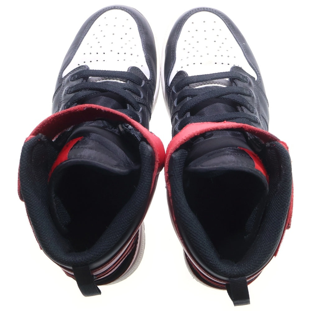 NIKE(ナイキ) AIR JORDAN 1 HIGH FLYEASE エアジョーダン1 ハイ フライイーズ ブラック/レッド US9/27cm CQ3835-001
