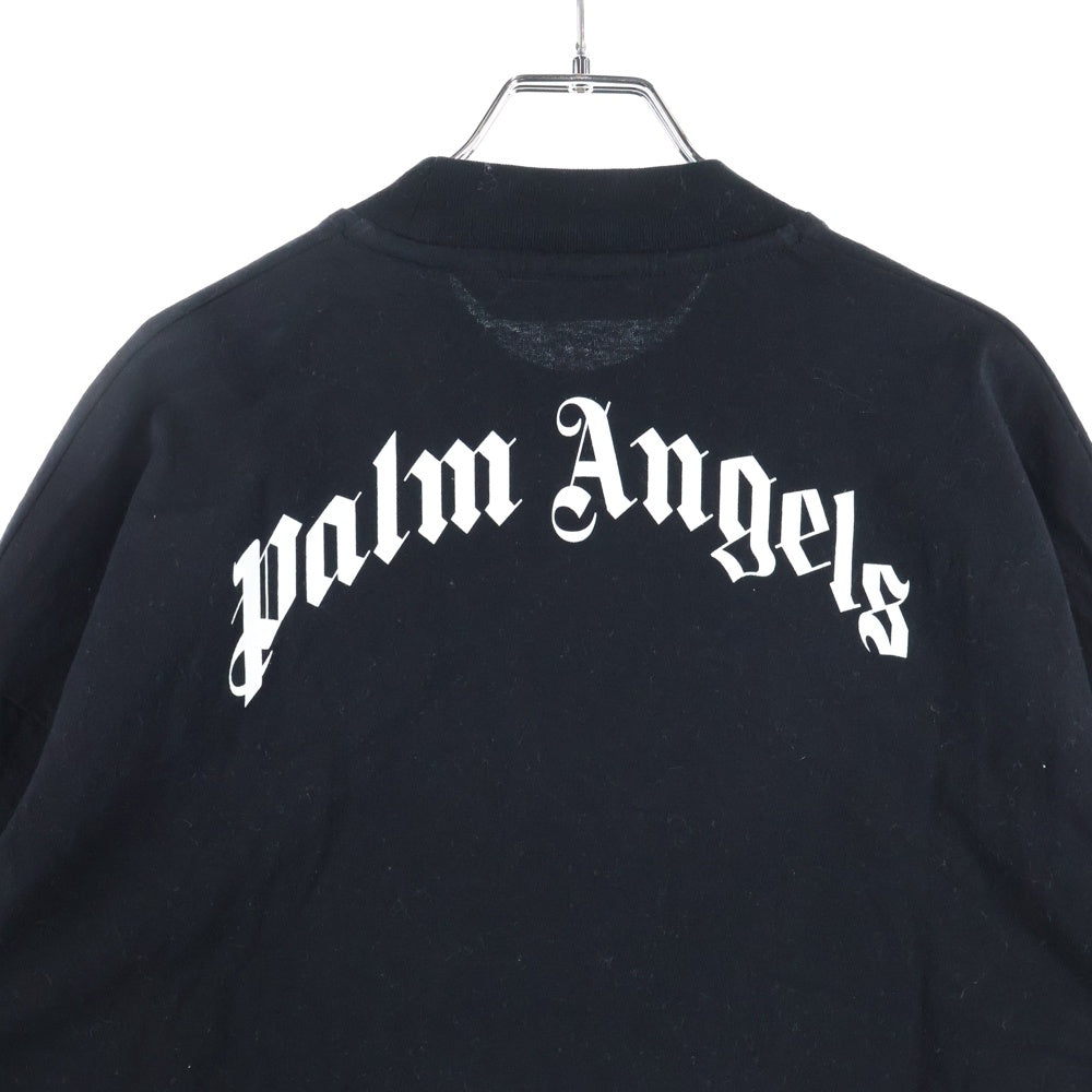 Palm Angels(パームエンジェルス) 20SS テディベアプリントクルーネック半袖Tシャツカットソー ブラック PWAA017S20JER001