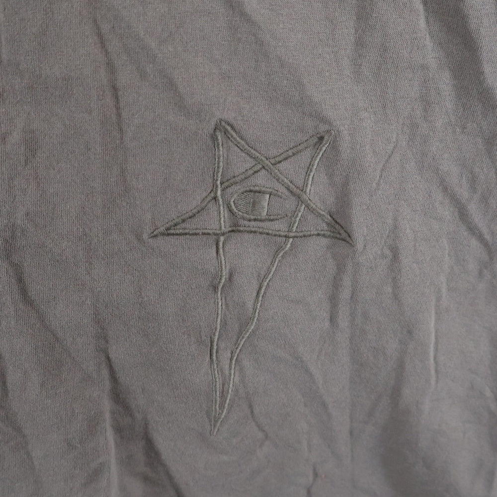 Rick Owens(リックオウエンス) 24SS ×Champion TARP T DUST チャンピオン ロゴタンクトップ ノースリーブ カットソー ダスト ベージュ CM01D9231-CHJER