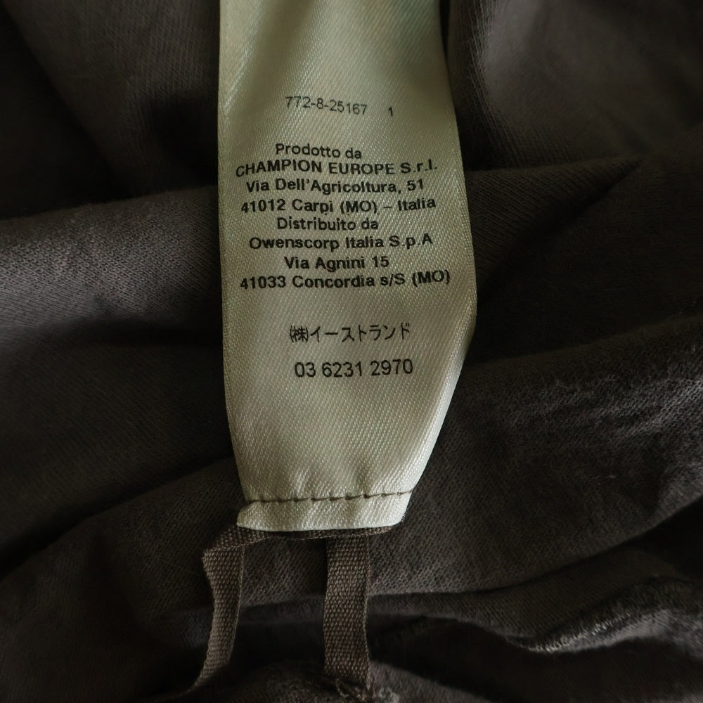 Rick Owens(リックオウエンス) 24SS ×Champion TARP T DUST チャンピオン ロゴタンクトップ ノースリーブ カットソー ダスト ベージュ CM01D9231-CHJER