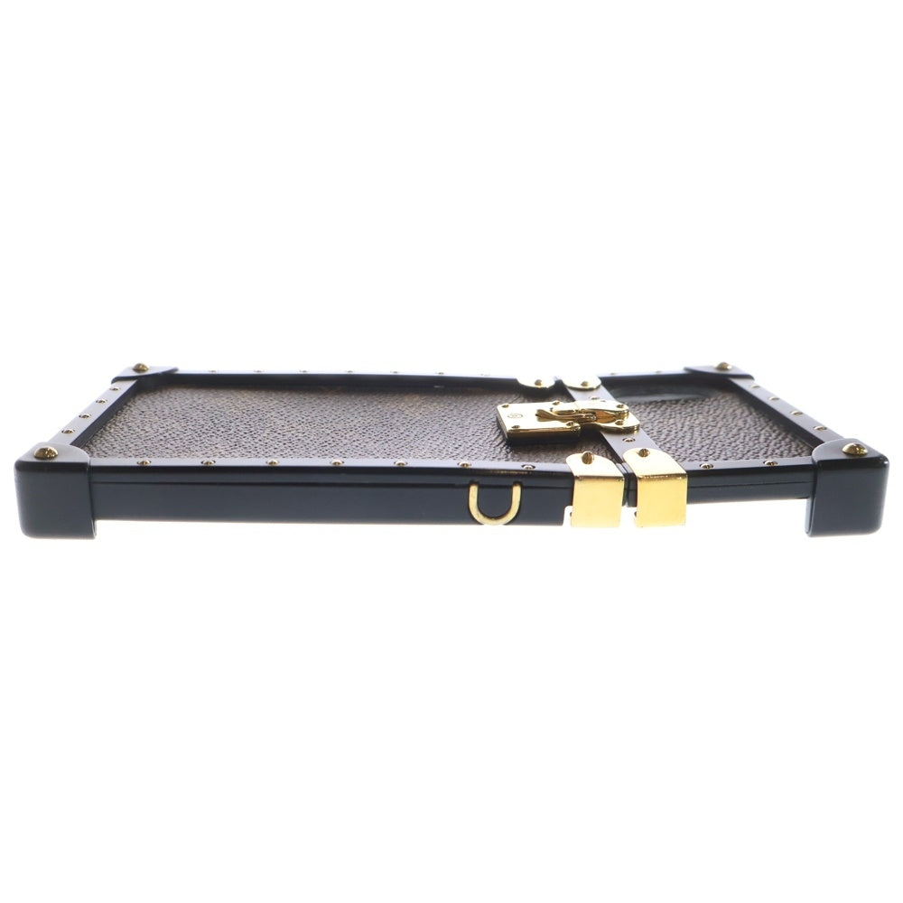 LOUIS VUITTON(ルイヴィトン) モノグラム アイトランク フォリオ アイフォンケース iPhone X/XS ブラウン M62618 BC0159