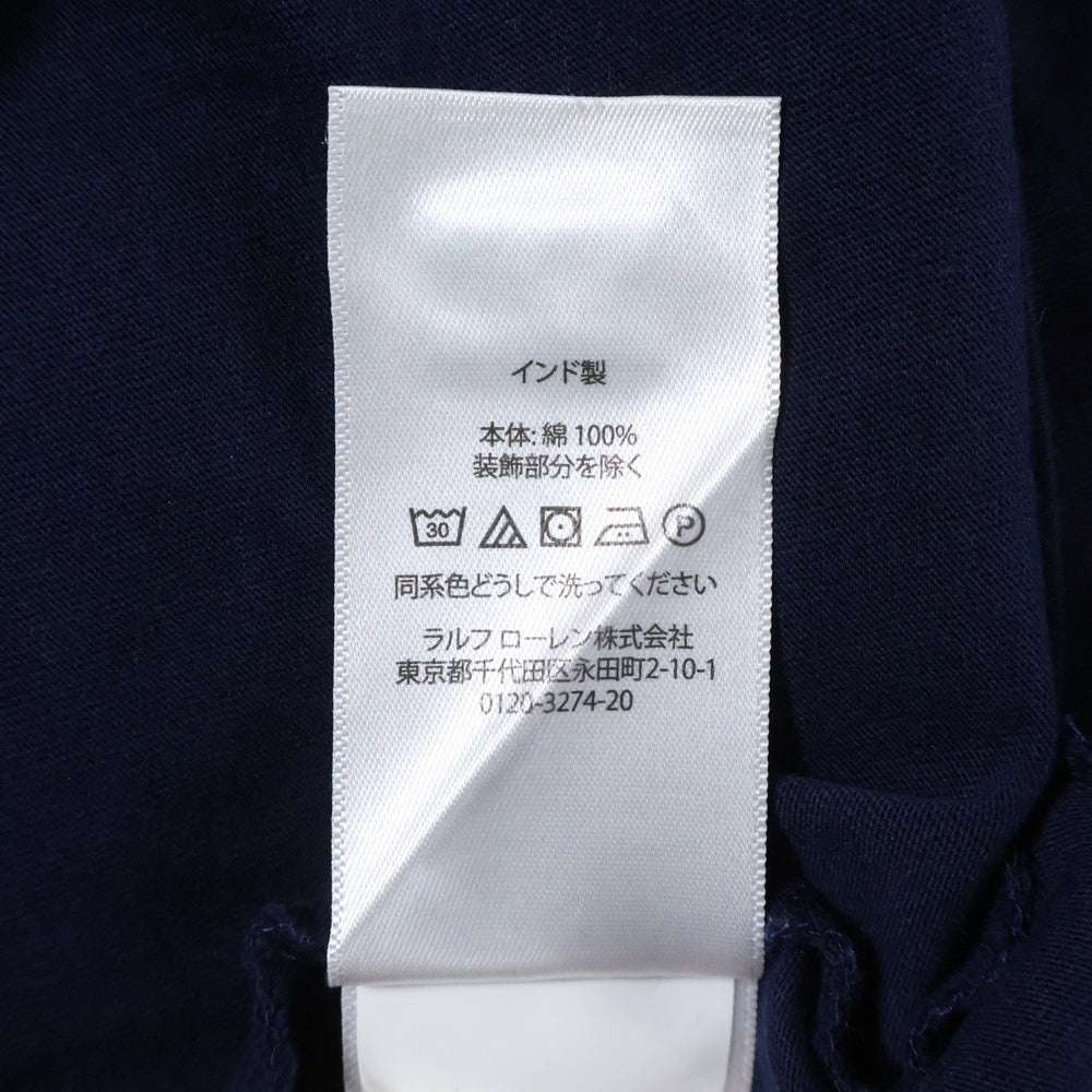 POLO RALPH LAUREN(ポロラルフローレン) ポニー刺繍 半袖Tシャツ キッズ ネイビー