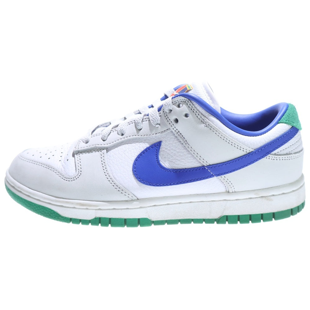 NIKE(ナイキ) W DUNK LOW Tennis ウィメンズ ダンクロー テニス ローカットスニーカーシューズ レディース ホワイト/ブルー US7.5/24.5cm FB7910-100