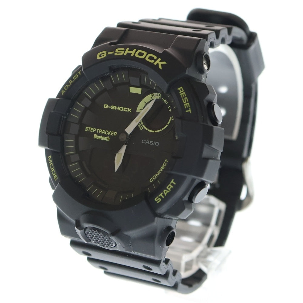 CASIO G-SHOCK(カシオ ジーショック) Gスクワッド デジアナ クォーツ 腕時計 ブラック GBA-800
