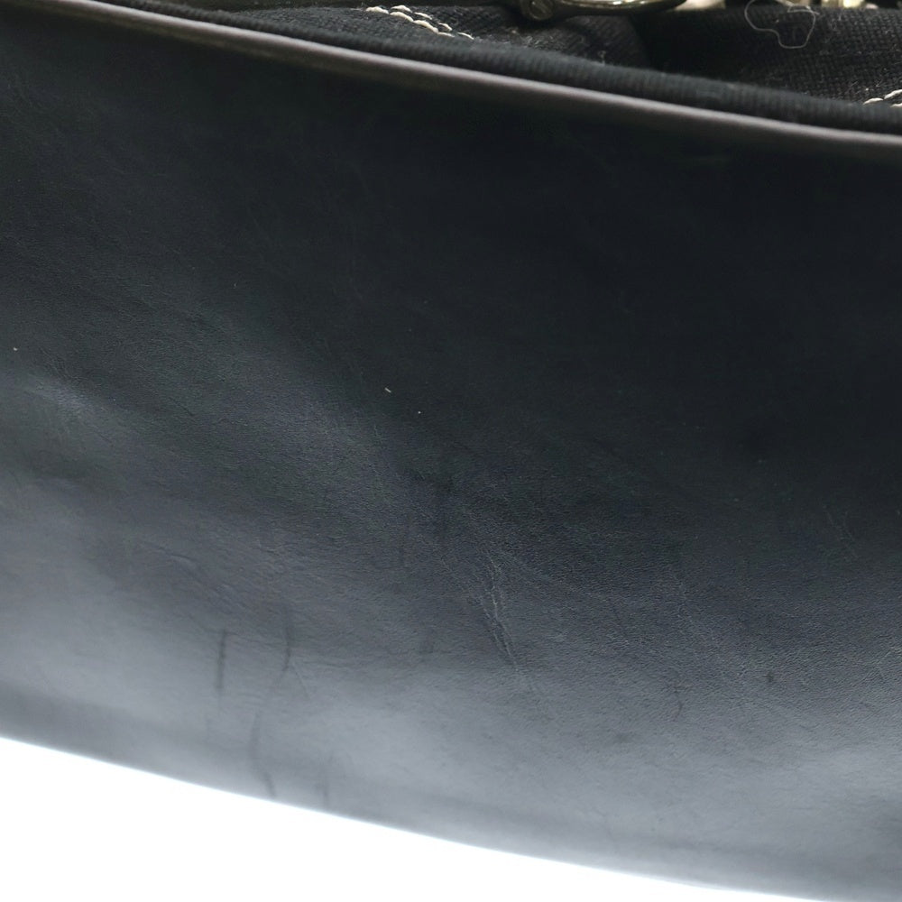 Vivienne Westwood(ヴィヴィアンウエストウッド) キャンバス オーブ 2ウェイ ハンドバッグ トートバッグ レディース ブラック