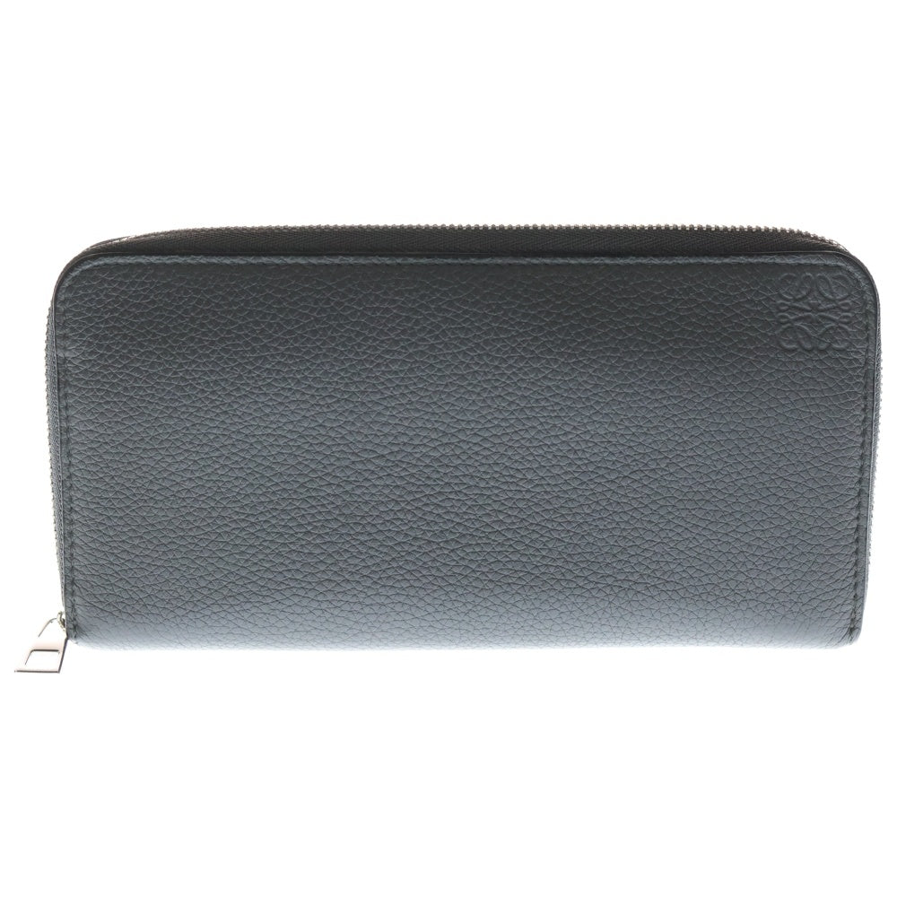 LOEWE(ロエベ) ZIP AROUND WALLET アラウンドジップ レザー ロングウォレット 長財布 チャコールグレー C660T12X01 レディース