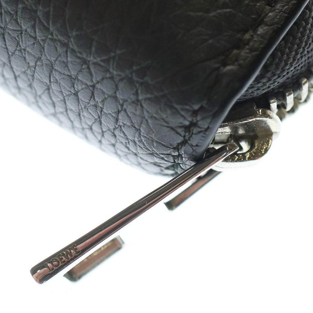 LOEWE(ロエベ) ZIP AROUND WALLET アラウンドジップ レザー ロングウォレット 長財布 チャコールグレー C660T12X01 レディース