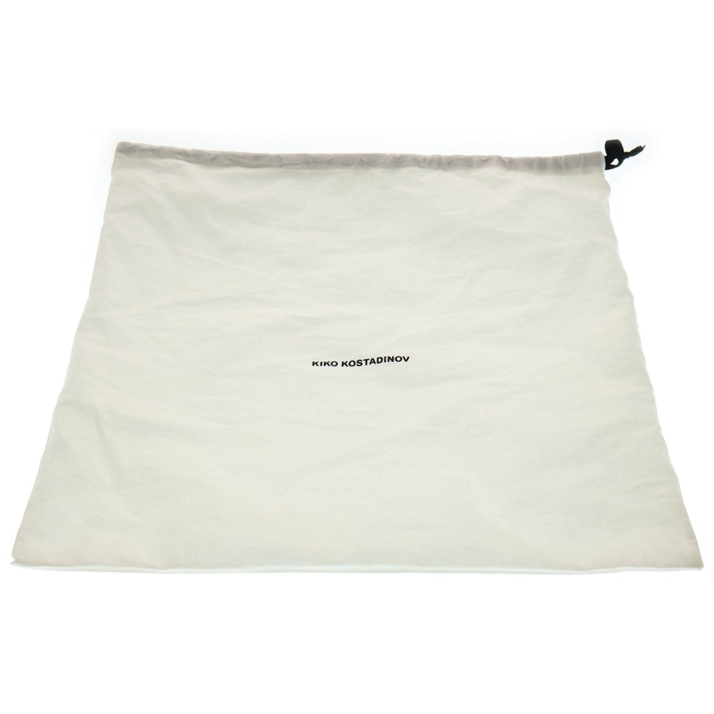 KIKO KOSTADINOV(キココスタディノフ) Jarocka ナイロン レザー メッセンジャーバッグ ショルダーバッグ ブラウン/グレー