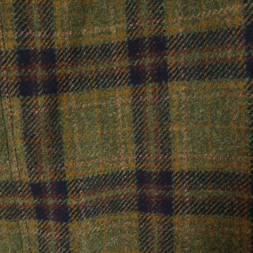 JUNYA WATANABE COMME des GARCONS(ジュンヤワタナベ コムデギャルソン) 19AW チェック ウールツイード ロングコート ブラウン WD-C008 AD2019