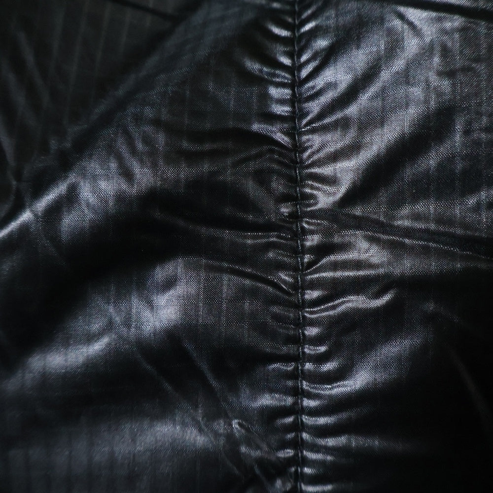 Rebuild by needles(リビルドバイニードルス) ×HARRIS TWEED ハリスツイード ウールナイロン切替 3B ロングチェスターコート ブラウン/ブラック NS296