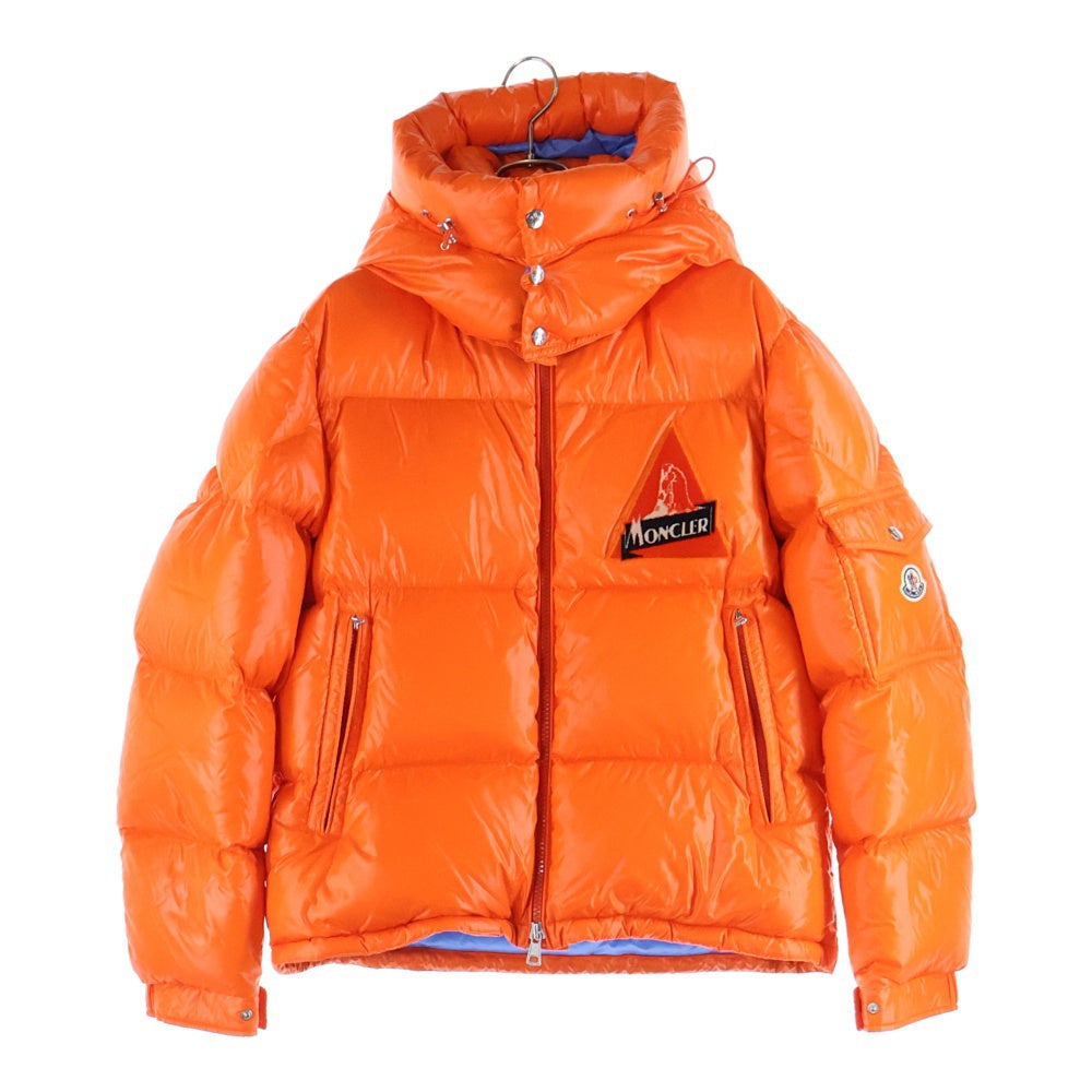 MONCLER(モンクレール) 19AW WILSON ウィルソン フロントロゴパッチ 中綿ダウン時ジャケット オレンジ E20914191005