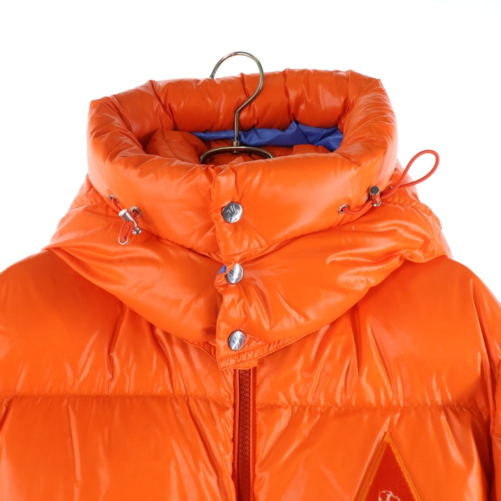 MONCLER(モンクレール) 19AW WILSON ウィルソン フロントロゴパッチ 中綿ダウン時ジャケット オレンジ E20914191005