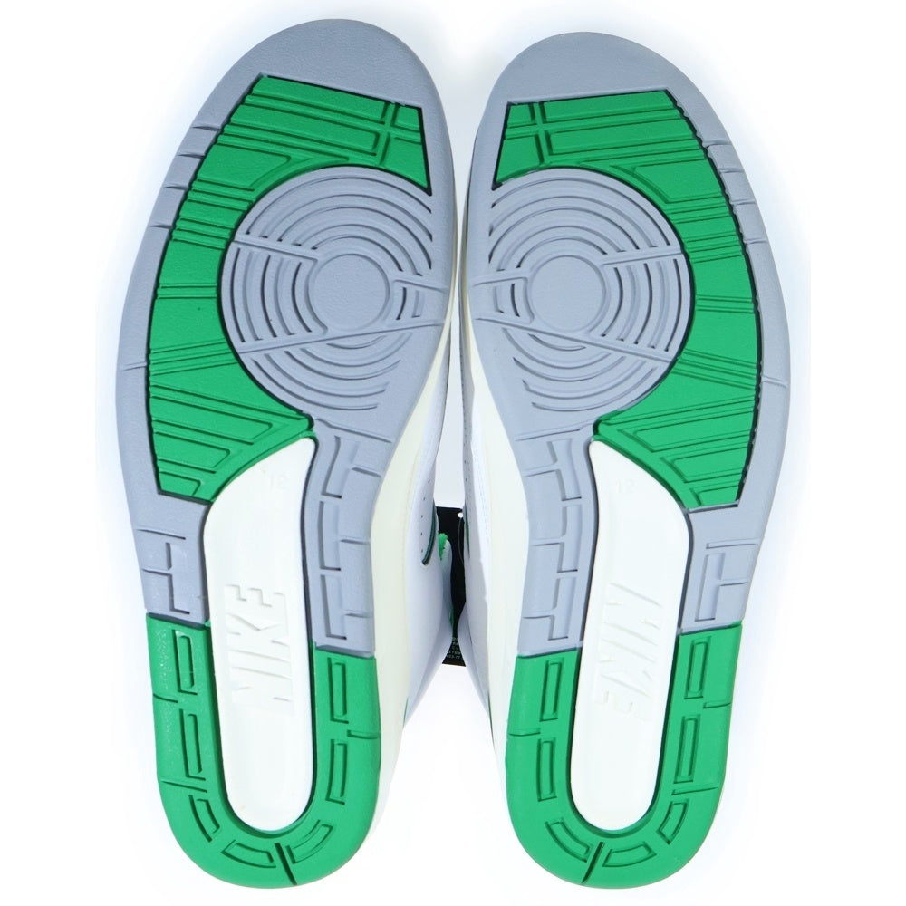 NIKE(ナイキ) AIR JORDAN 2 RETRO エアジョーダン2 レトロ ハイカットスニーカー ホワイト/グリーン US12/30cm DR8884-103
