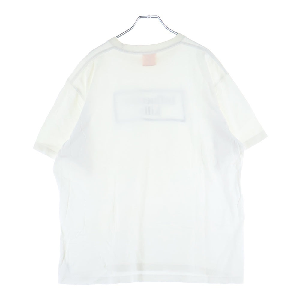 FR2(エフアールツー) バニー刺繍 クルーネック 半袖Tシャツカットソー ホワイト