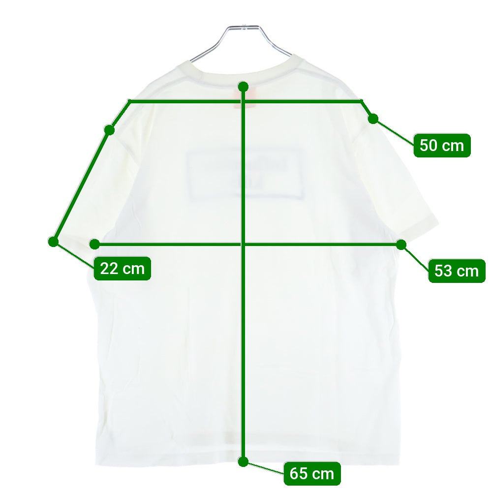 FR2(エフアールツー) バニー刺繍 クルーネック 半袖Tシャツカットソー ホワイト