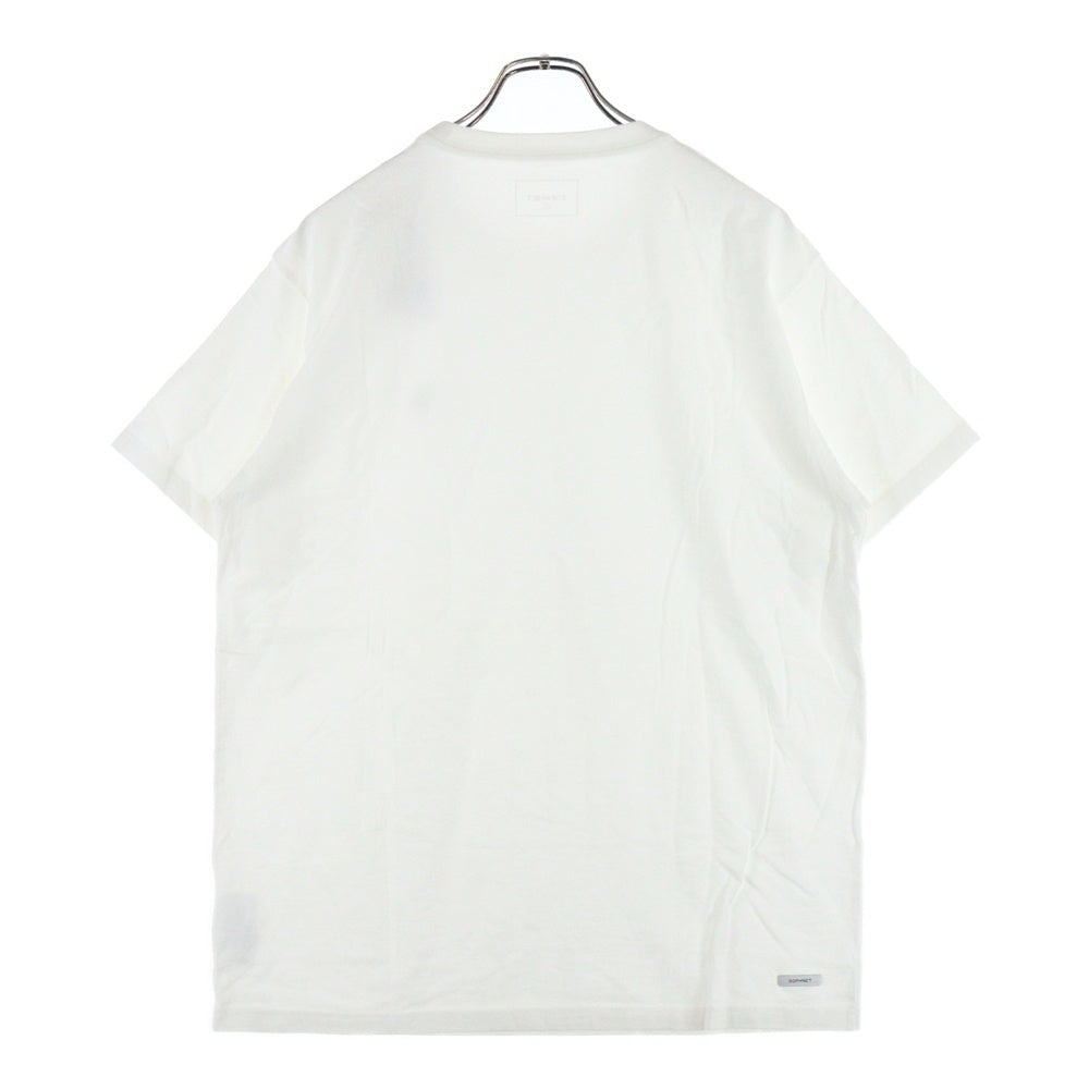 SOPHNET.(ソフネット) SCORPION TEE スコーピオン クルーネック 半袖Tシャツカットソー ホワイト SOPH-000075