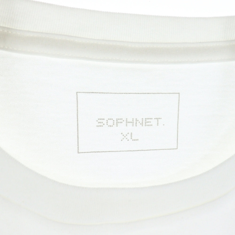 SOPHNET.(ソフネット) SCORPION TEE スコーピオン クルーネック 半袖Tシャツカットソー ホワイト SOPH-000075